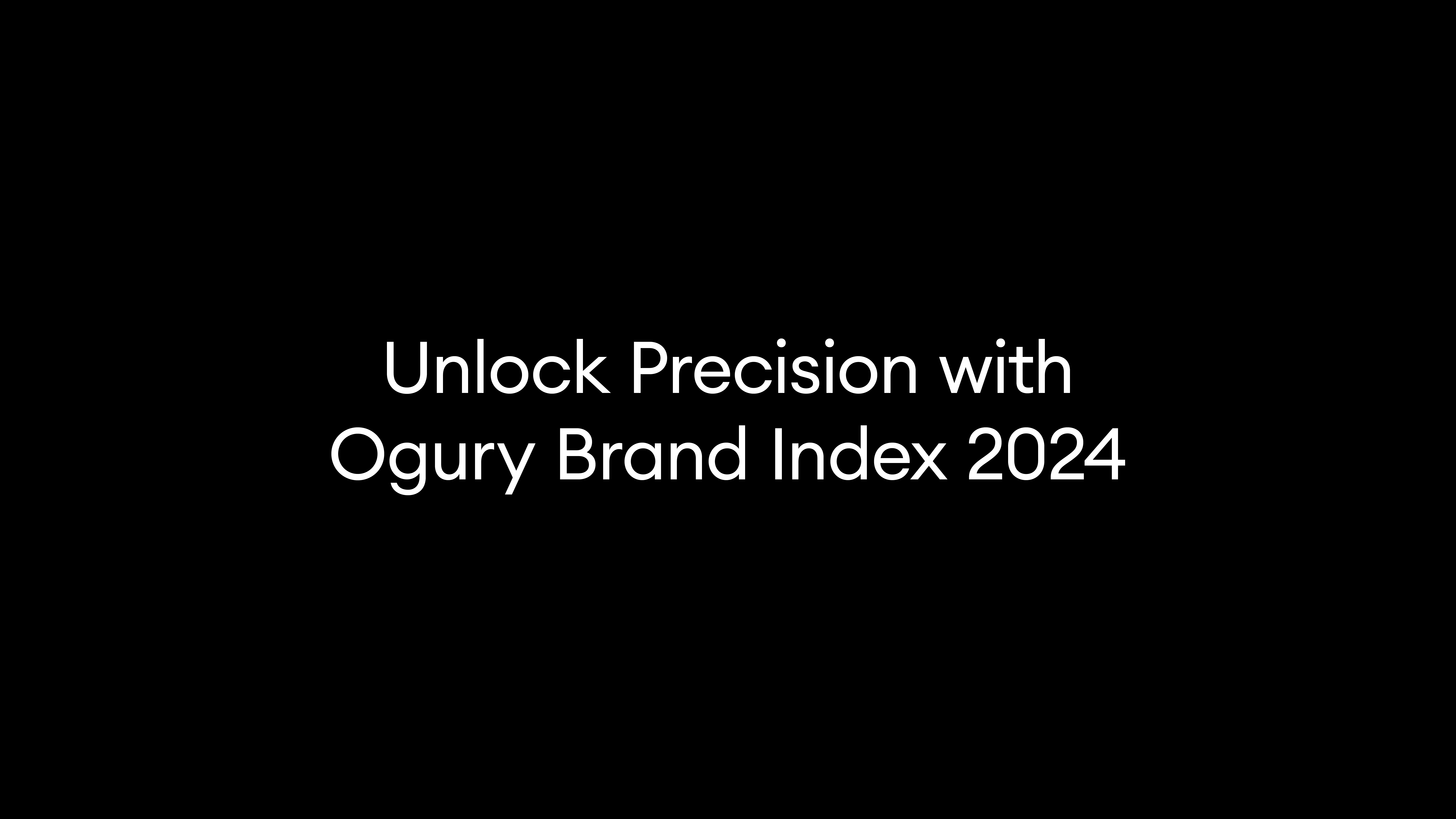 Unlock Precision with Ogury Brand Index 2024