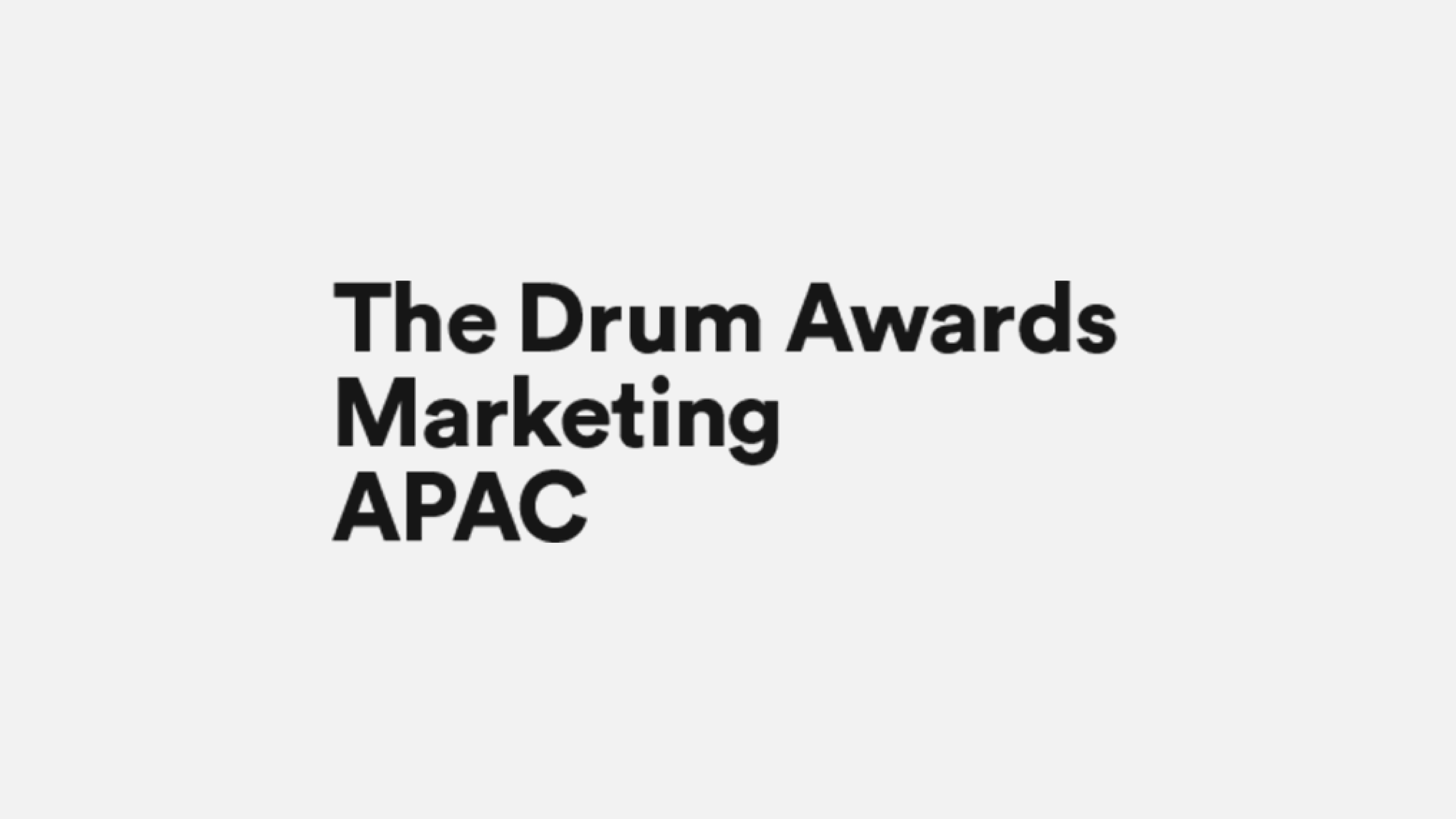 Ogury One Shortlisted at The Drum Awards for Marketing APAC